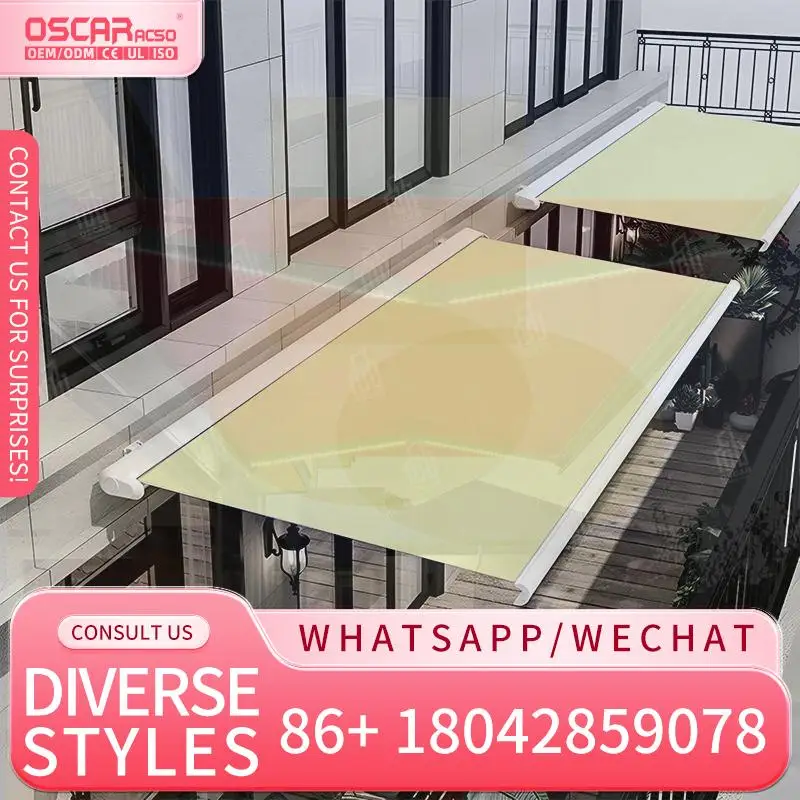 

Выдвижной навес для патио, навес для передней садовой двери, выдвижной тент