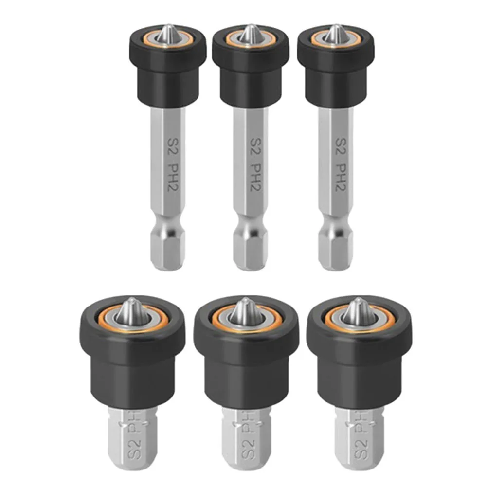 

Premium Magnetic Screw Bit Kit 25mm 50mm Accurate Positioning Non slip Design Wide Compatibility Long lasting Durability