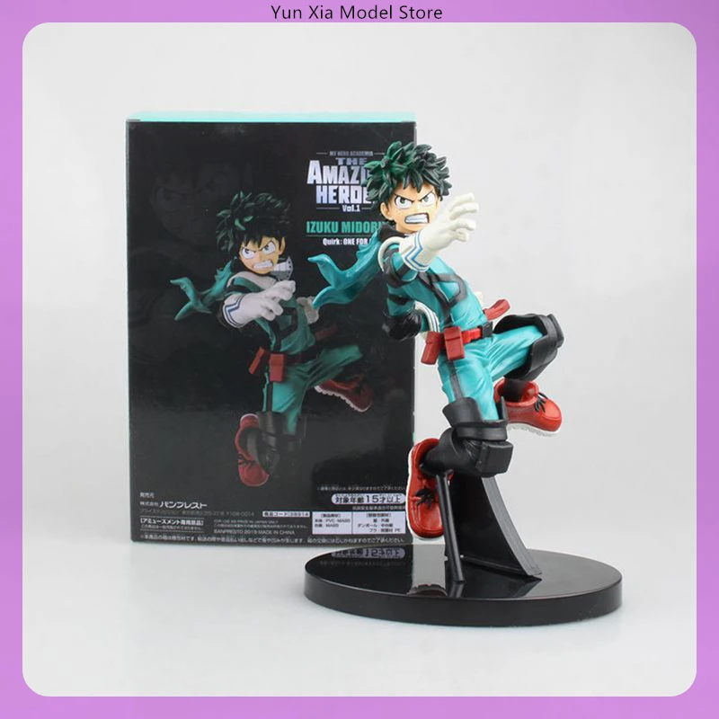 

18cm My Hero Academia Midoriya Izuku Vol.3 Battle Anime Figure Model Statue Boys Collection Desktop Decoration Ornament Toy Gift