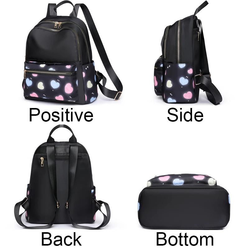 Mochila de viaje antirrobo con múltiples bolsillos para mujer, bolso de hombro informal, Mochilas escolares para adolescentes y niñas, 2023