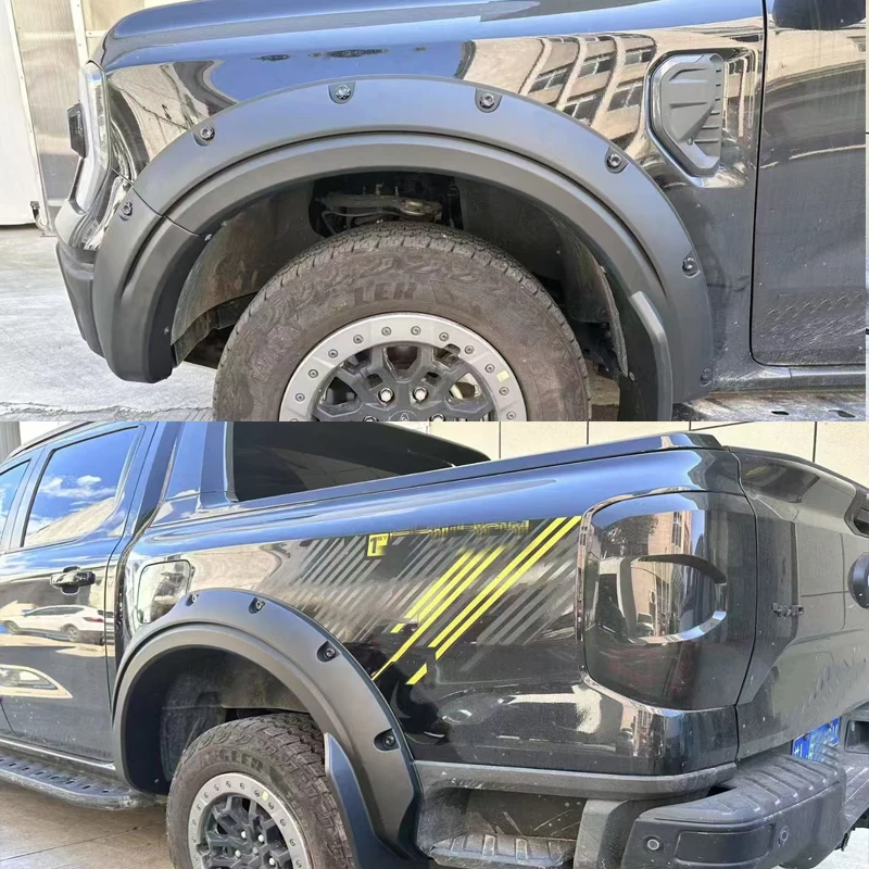 Fender Flares Wheel Arch For Ford Ranger T9 Next Gen 2022 2023 2024 Wildtrak Sport Limited XLT XL XLS Auto Part Car Styling