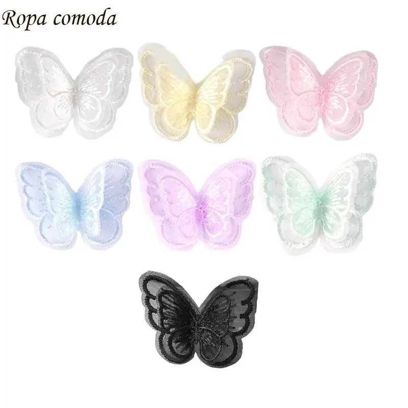 

MXMA Butterfly Sew на пластырях для вышивки свадебного платья для швейного суда
