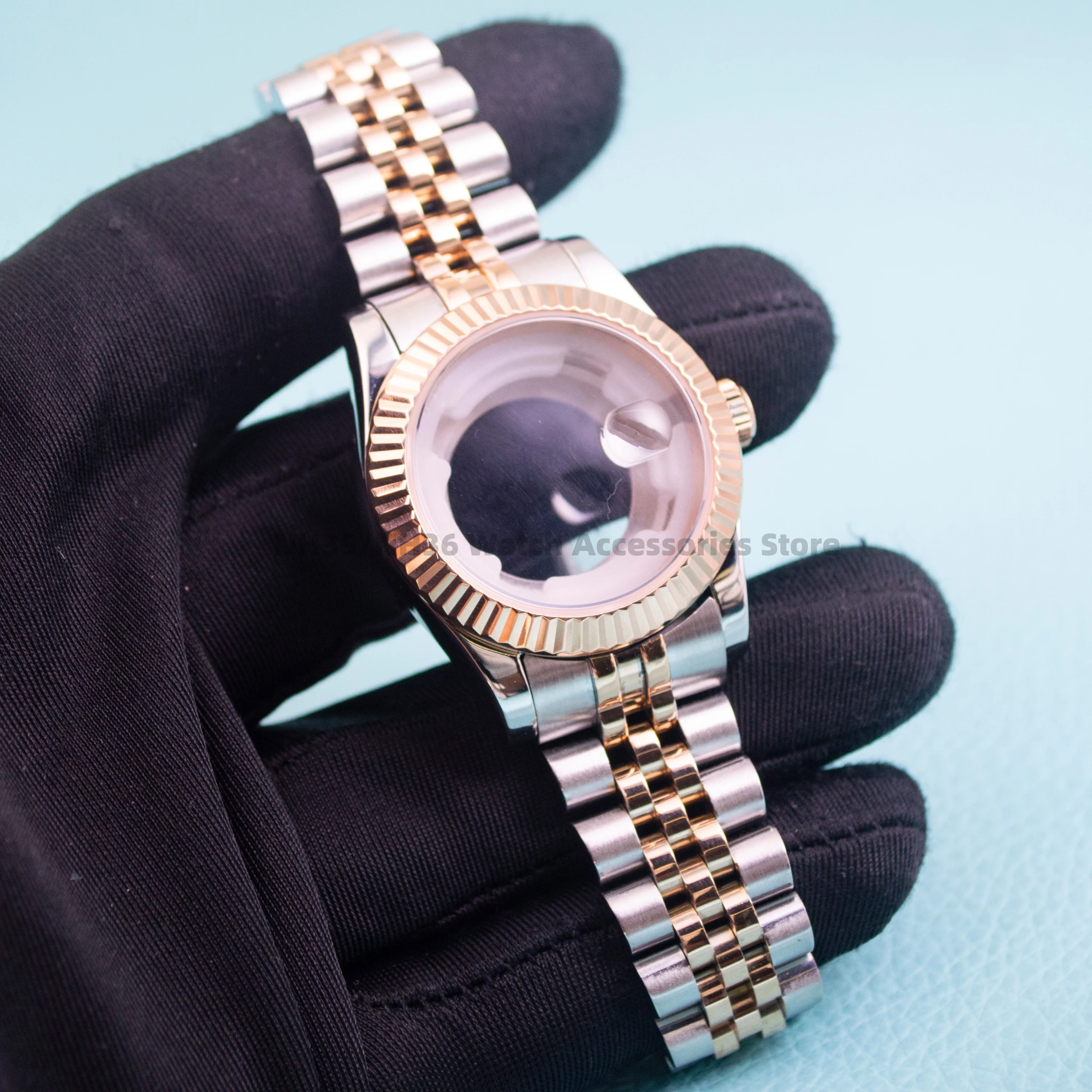 316l-stainless-steel-33mm-watch-case-10bar-waterproof-sapphire-glass-case-fit-nh05-nh06-automatic-movement-women's-watch-case