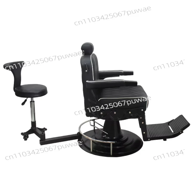 

For Adjustable barber stool rotating barber chair with wheels salon technician chair beauty salon swivel chair