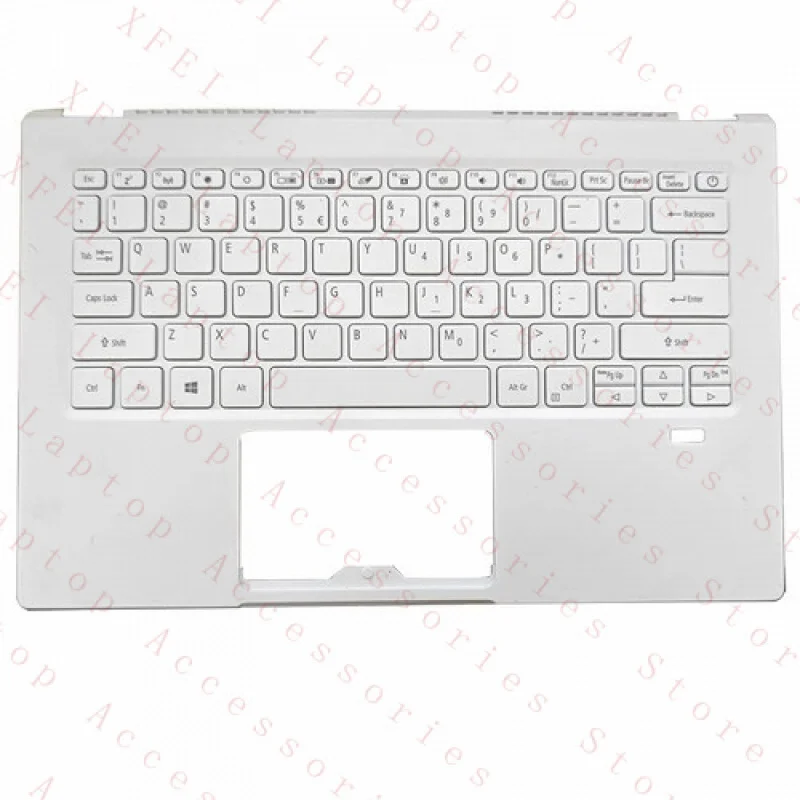 

F Подставка для рук США с клавиатурой, белая для Acer Swift 5, SF514-54GT