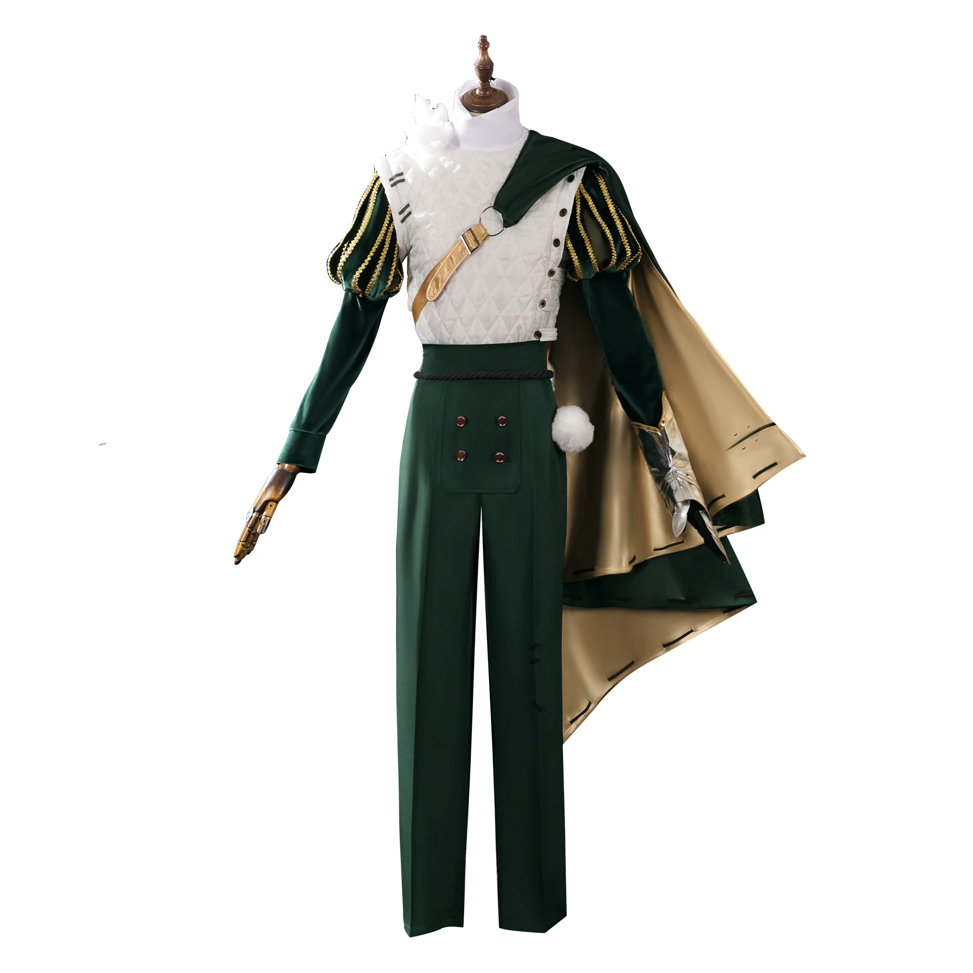 Spiel Identität V Richard Sterling Knight Offizielles Cosplay Kostüm Survivor Richard Uniform Zubehör Perücke Spiel Roleplay Outfit