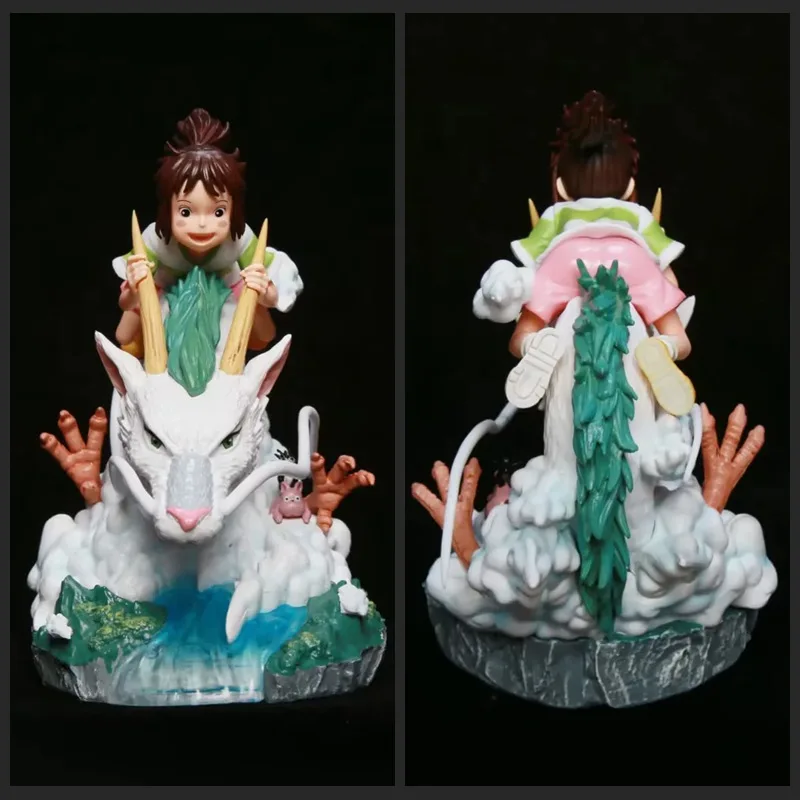 

Spirited Away Haku Dragon Anime Figure Desktop Decoration Collectible Model Packaged Statue