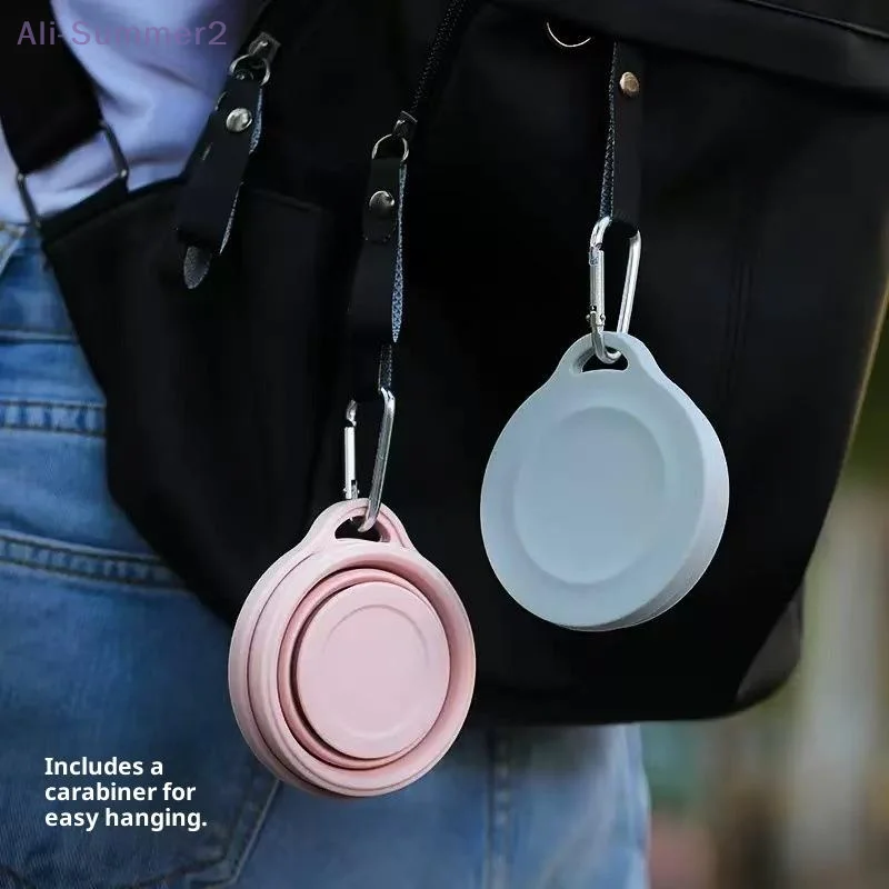 {MX} 180/260 مللي كوب شرب قابل للطي من السيليكون المقاوم للحرارة كوب ماء محمول كوب قهوة للسفر والتخييم كوب غسول الفم