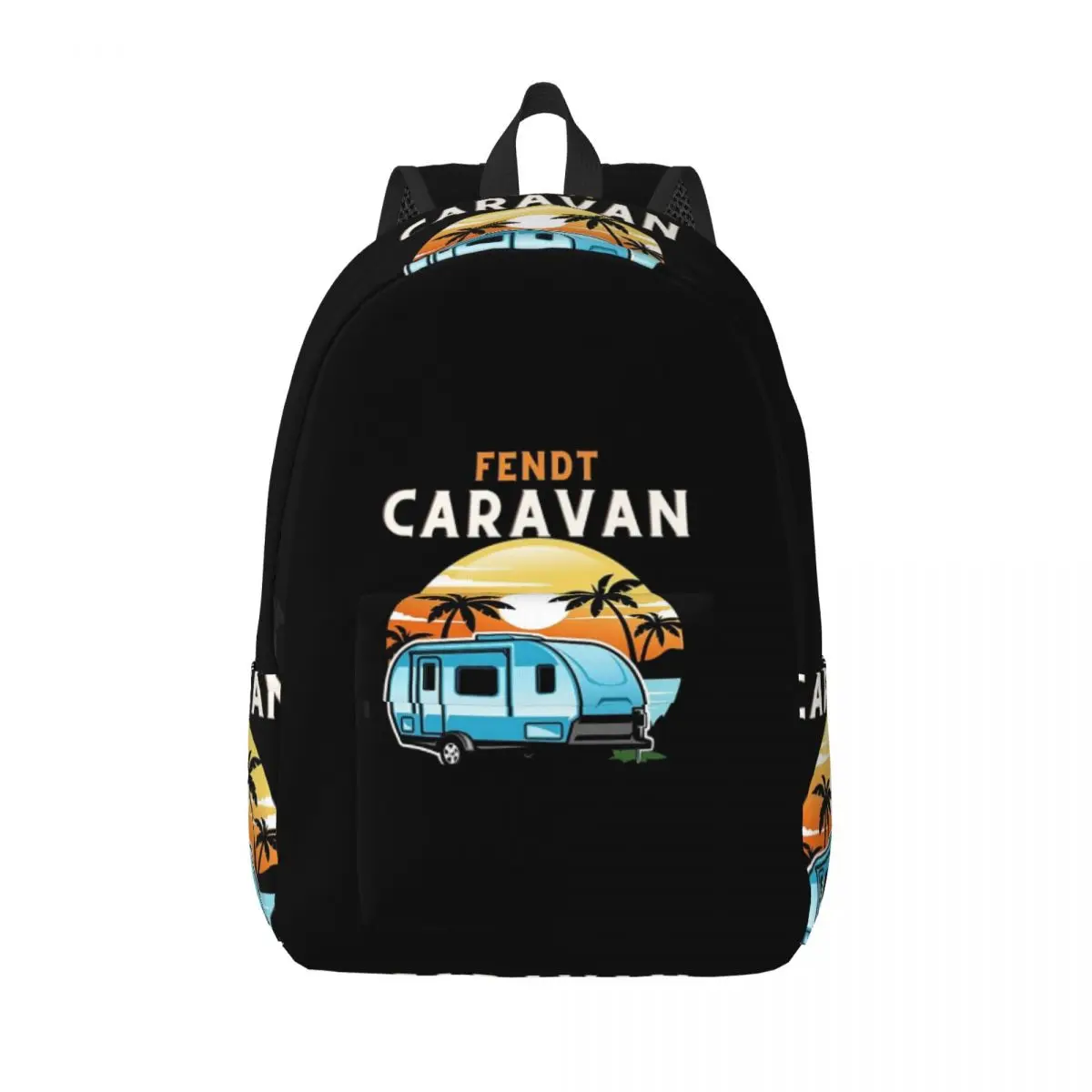 

Fendt Caravan Essential Student Backpack School Bag Hiking Travel Daypack for Men Women Bookbag Shoulder Bags