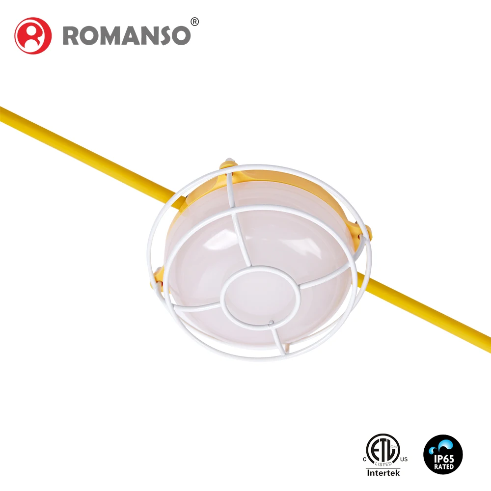 Industrial Led String Lights Work New Selling 50/100Ft 80W Temporary String Lights for 5 Years Warranty Led String Lights Work
