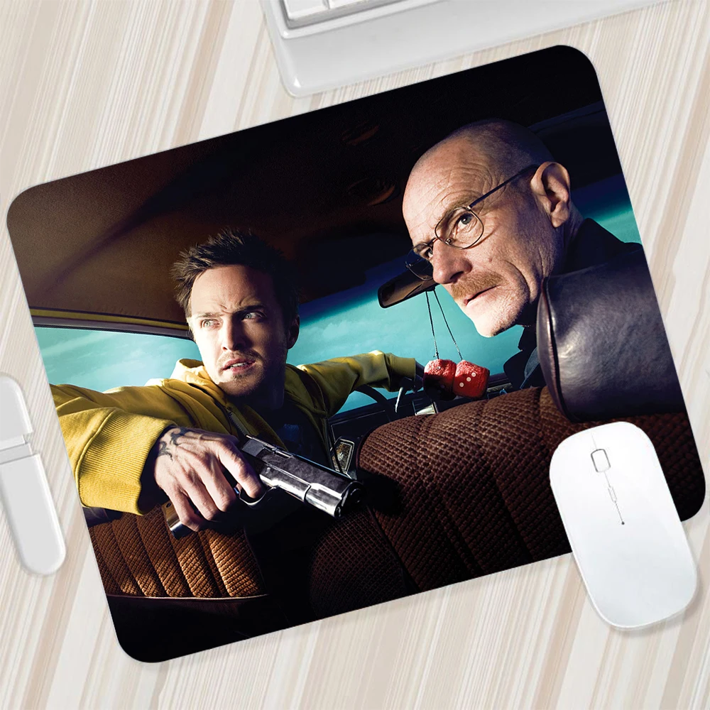 Breaking Bad Small Mouse Pad Gaming Mousepad PC Gamer Mouse Mat XXL Computer Office Pad Keyboard Mat Desk Pad Laptop Mausepad