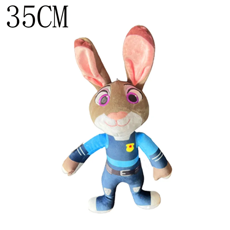 لعبة كرتونية لطيفة على شكل أرنب جودي، فوكس مستر نيك من القطيفة لتزيين غرفة النوم هدية عيد ميلاد للأطفال في عيد الميلاد أفضل خيار
