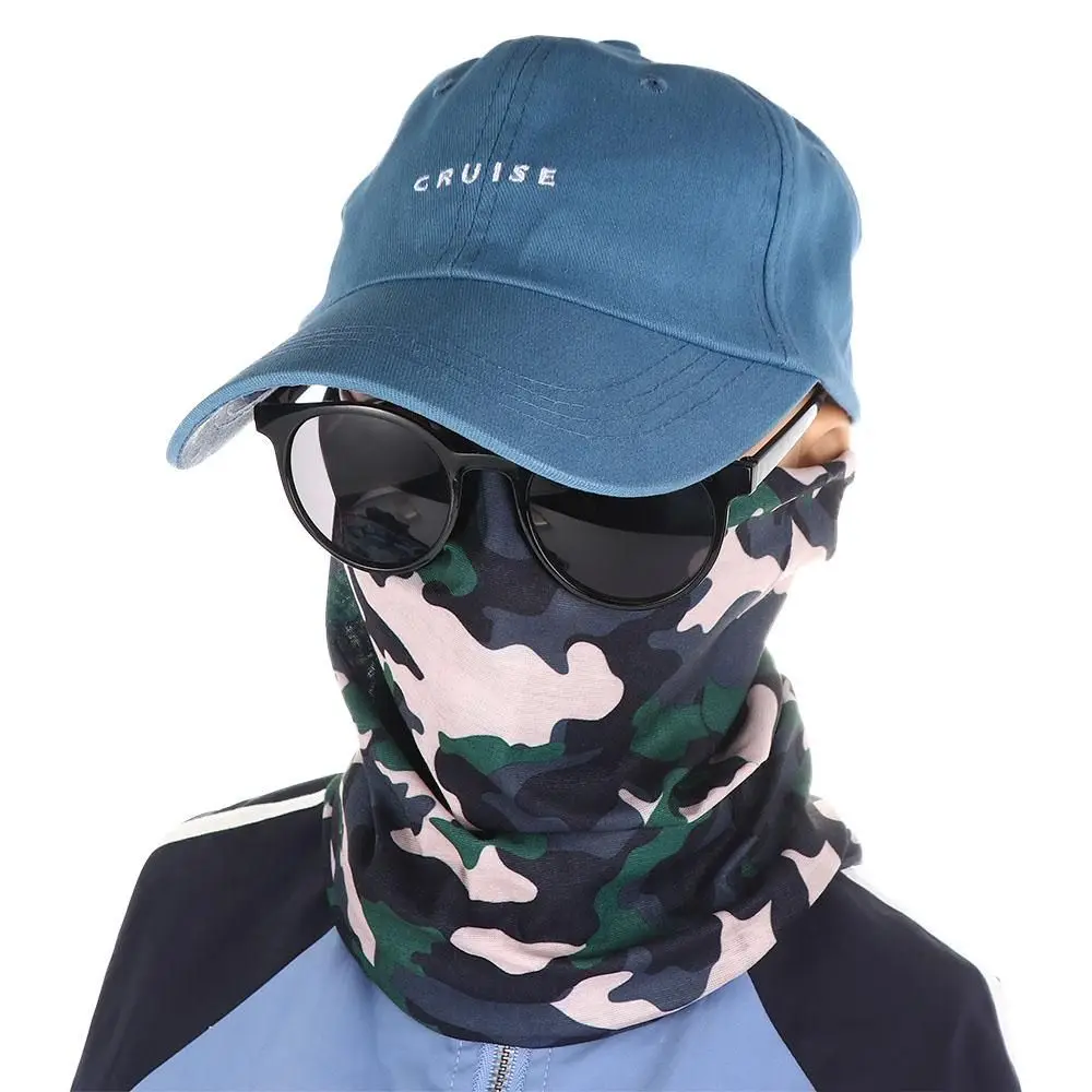 Face Shield Headband Neck Tube Scarf Couple Scarf Camouflage Cycling Face Mask Cycling Bandana Seamless Bandana Women Bandana