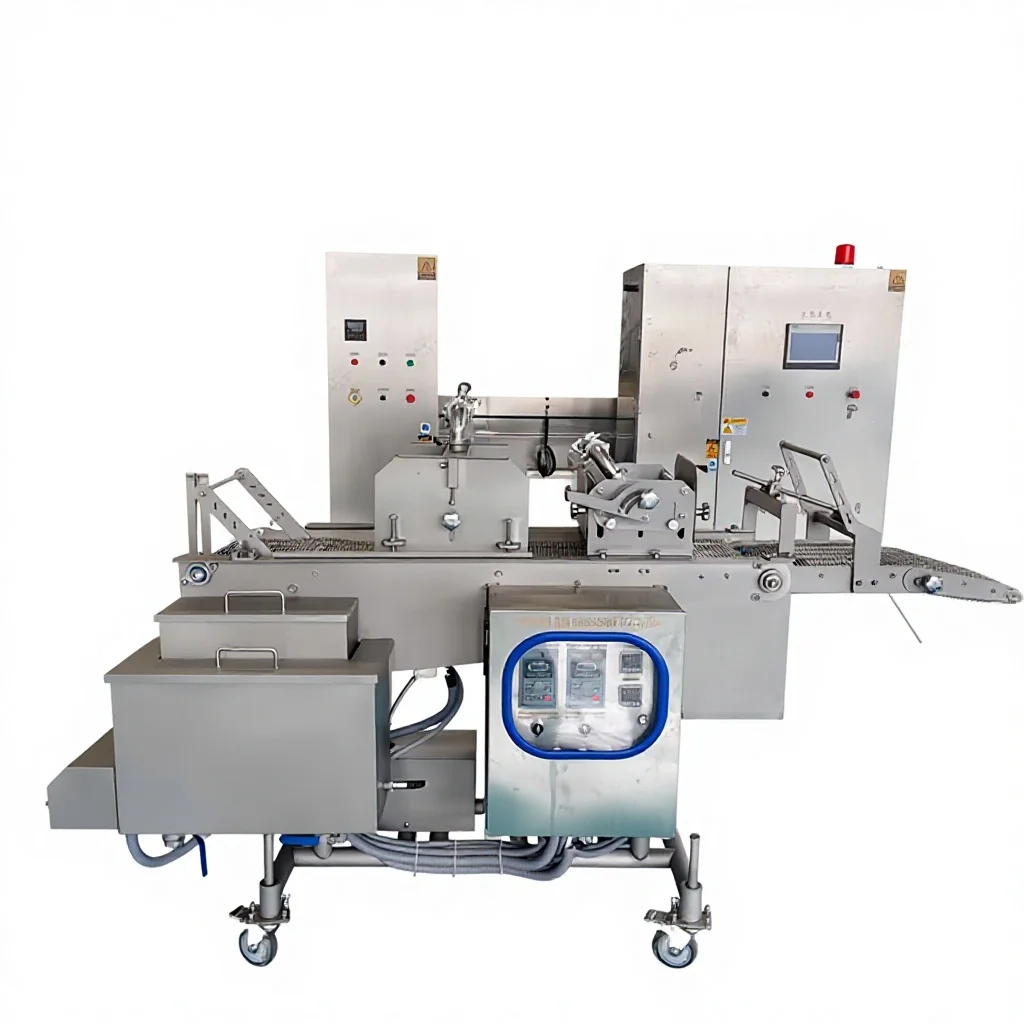 Customized Rotary Drum Coating Machine Automatic Breading Machine Continuous Breading Machine
