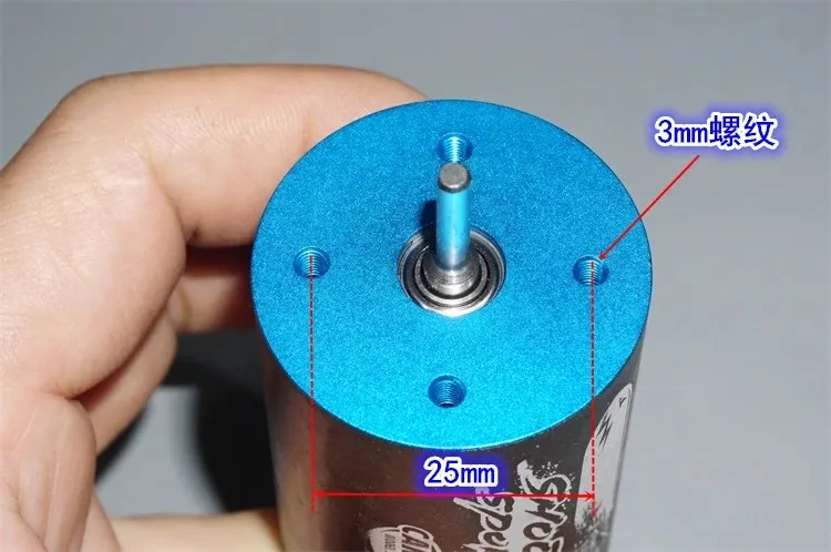 36000rpm DC7.4V 12V 3000KV 3656 High speed and high-power brushless internal rotor motor