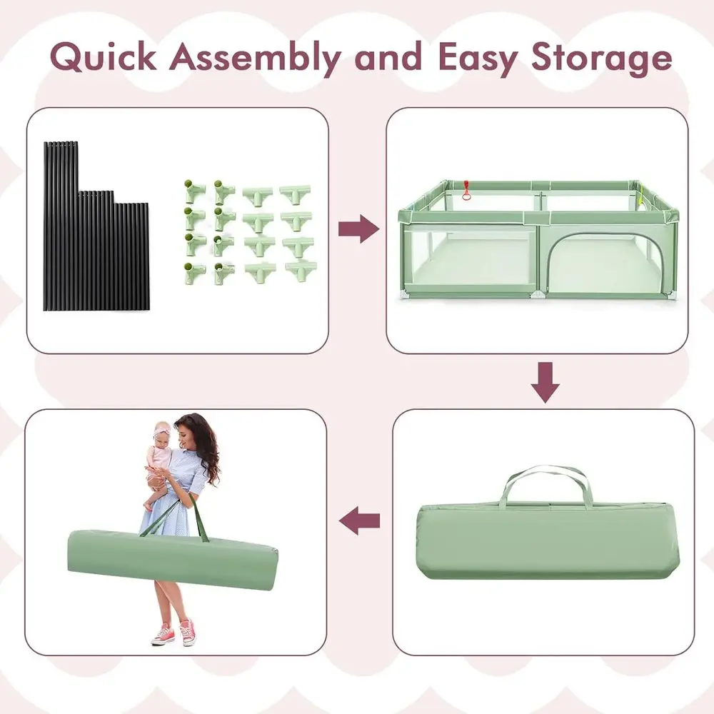 روضة أطفال جامبو للصغار - آمنة، متعة كرة المحيط، غير قابلة للانزلاق، شبكة مسامية، مثالية لمدة 6-12 شهرًا