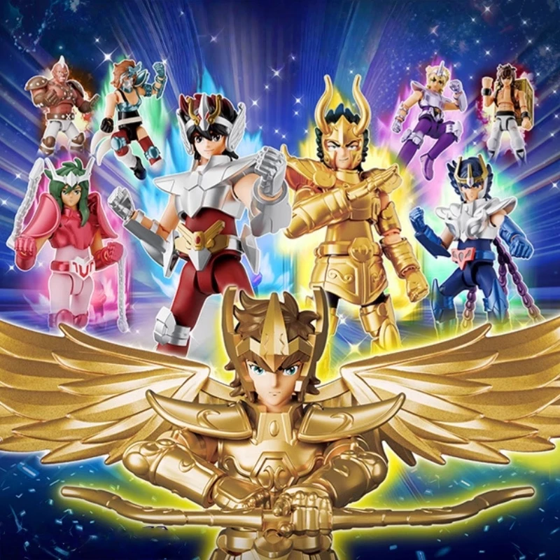 BLOKEES 빌딩 블록 Saint Seiya Gold Alolos Scorpio Shura Phoenix Ikk Andromeda Shun 조립 이동식 모델 장식 장난감