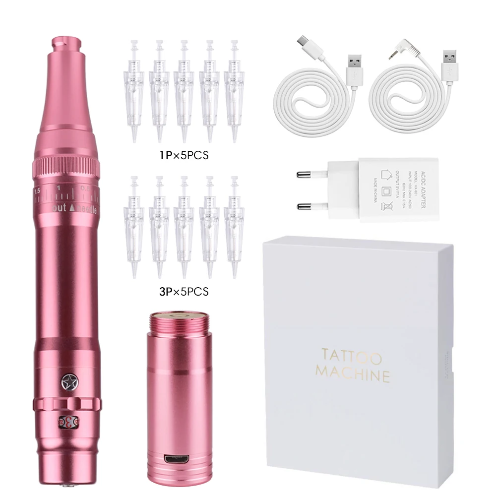 آلة الماكياج الدائم PMU - آلة Microblading، آلة وشم الحواجب، مجموعة الماكينات اللاسلكية تحقق نتائج لا تشوبه شائبة