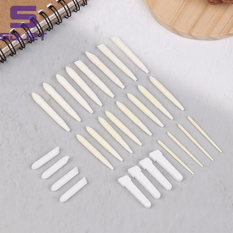 

10Pcs Replacement Cores For Acrylic Marker Pen Tips Soft Dual Tips Kids Painting DIY Art Stationery School Supplies