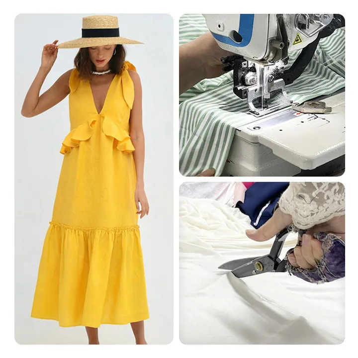 

Clothing Production, Labor And Material ContraCting, Cleaning Printing, Making Small Clothing Orders, Women's Dresses