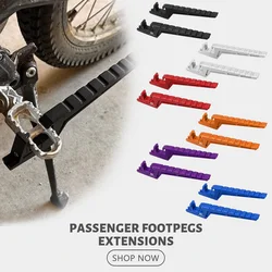 Passenger Foot Peg Extensions Extended Footpegs Accessories For KTM 125 200 250 300 350 380 400 450 500 525 EXC EXC-F 2002-2016