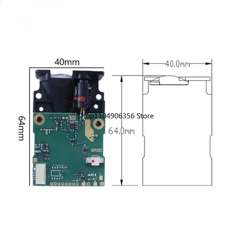 

for 40m 520nm class 3 green usb range finder module sensor with rs232