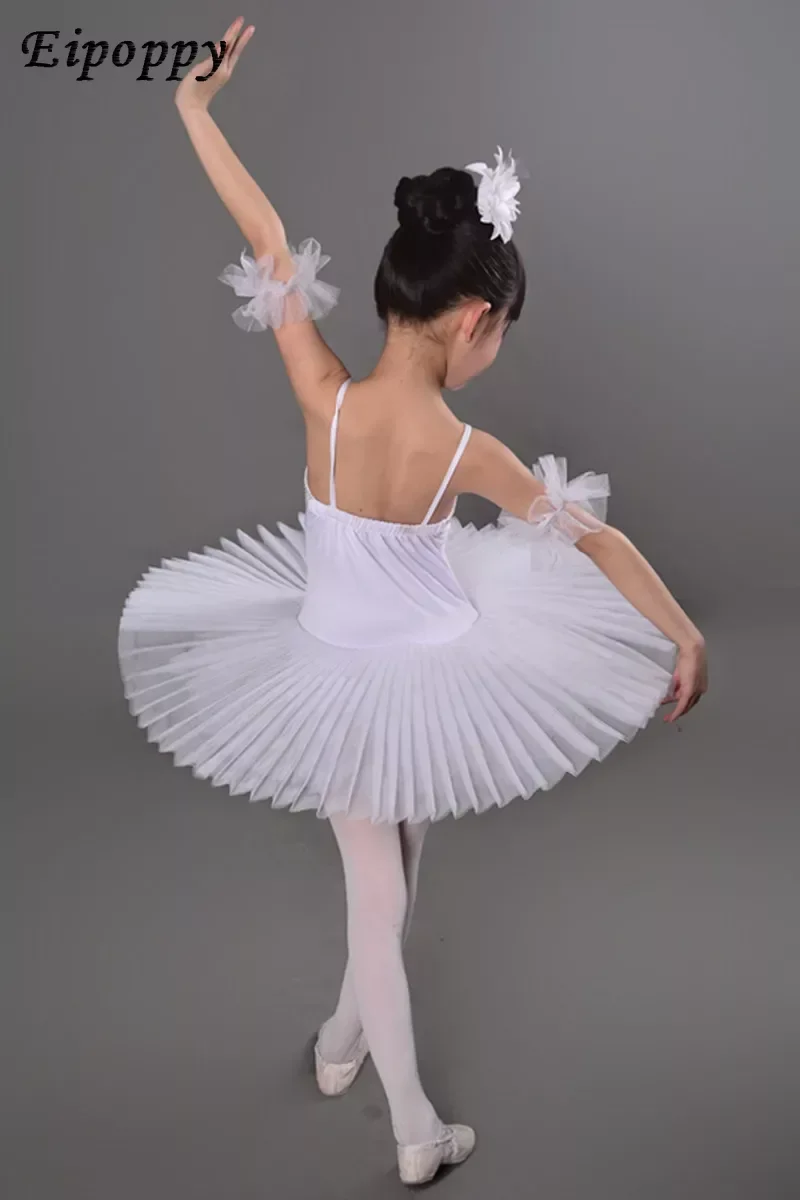 어린이 댄스 의상, 백조의 호수 발레 의상, 어린이 무대복, 볼룸 댄스 원피스 댄스웨어