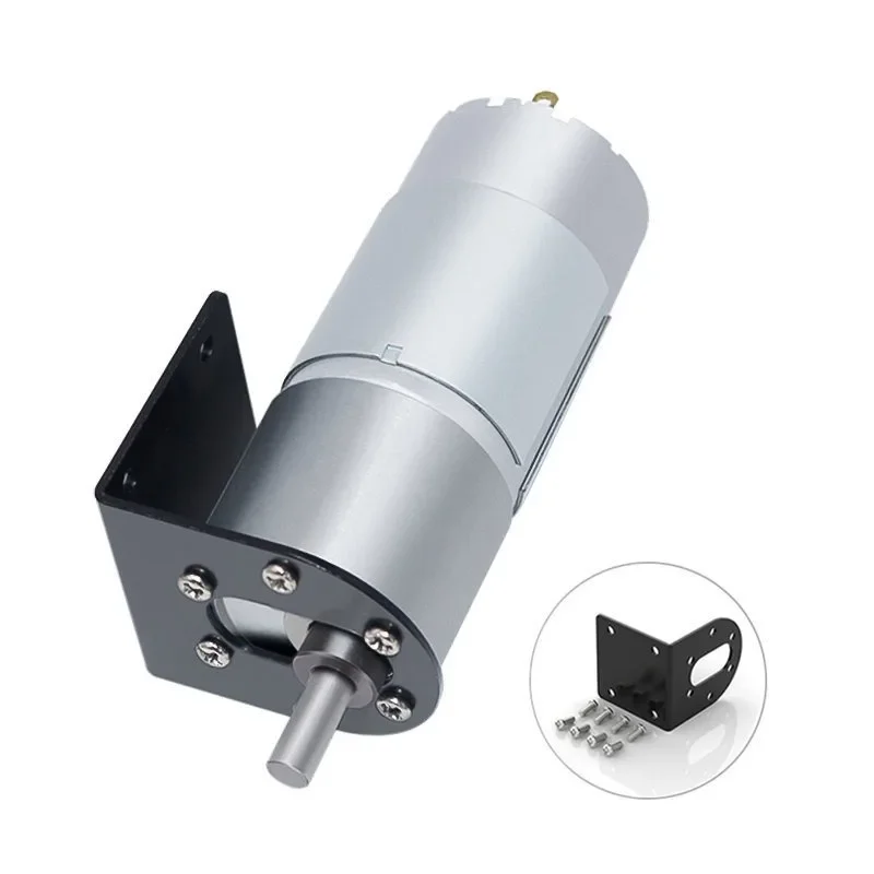 JGB37-555 Micro DC speed motor Motor 12V24V gear low speed motor can reverse rotation