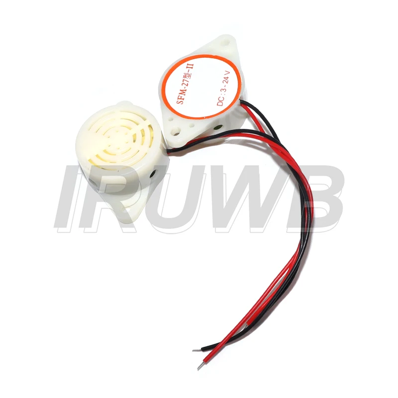 SFM-27 صفارة نشطة إنذار 95DB 3015 صفارة متقطعة عالية ديسيبل تيار مستمر 3-24 فولت 12 فولت، لاردوينو #3