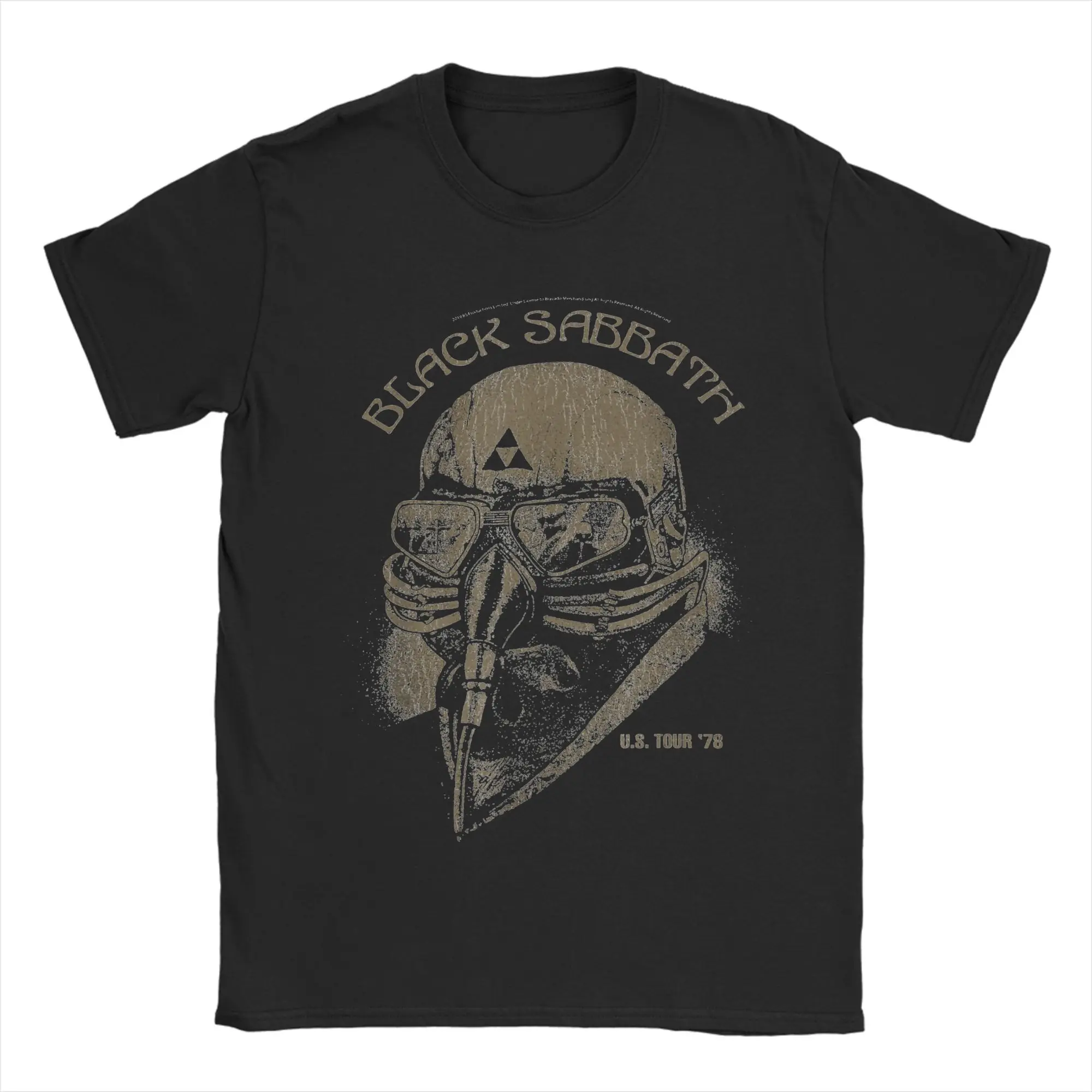 

band black sabbaths Black Official Tour Eye Merch Men Women T Shirts 100% Cotton Tee Graphic Printed rock metal Tops T-shirt