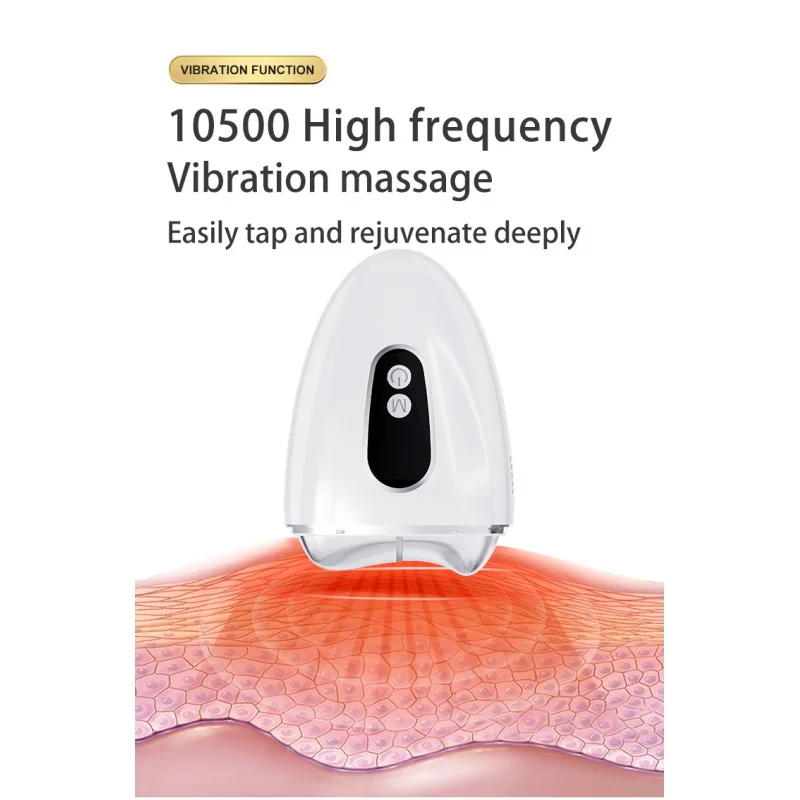 Multifunction Facial Skin Tightening Cold and Hot Neck Guasha Massager Beauty Device