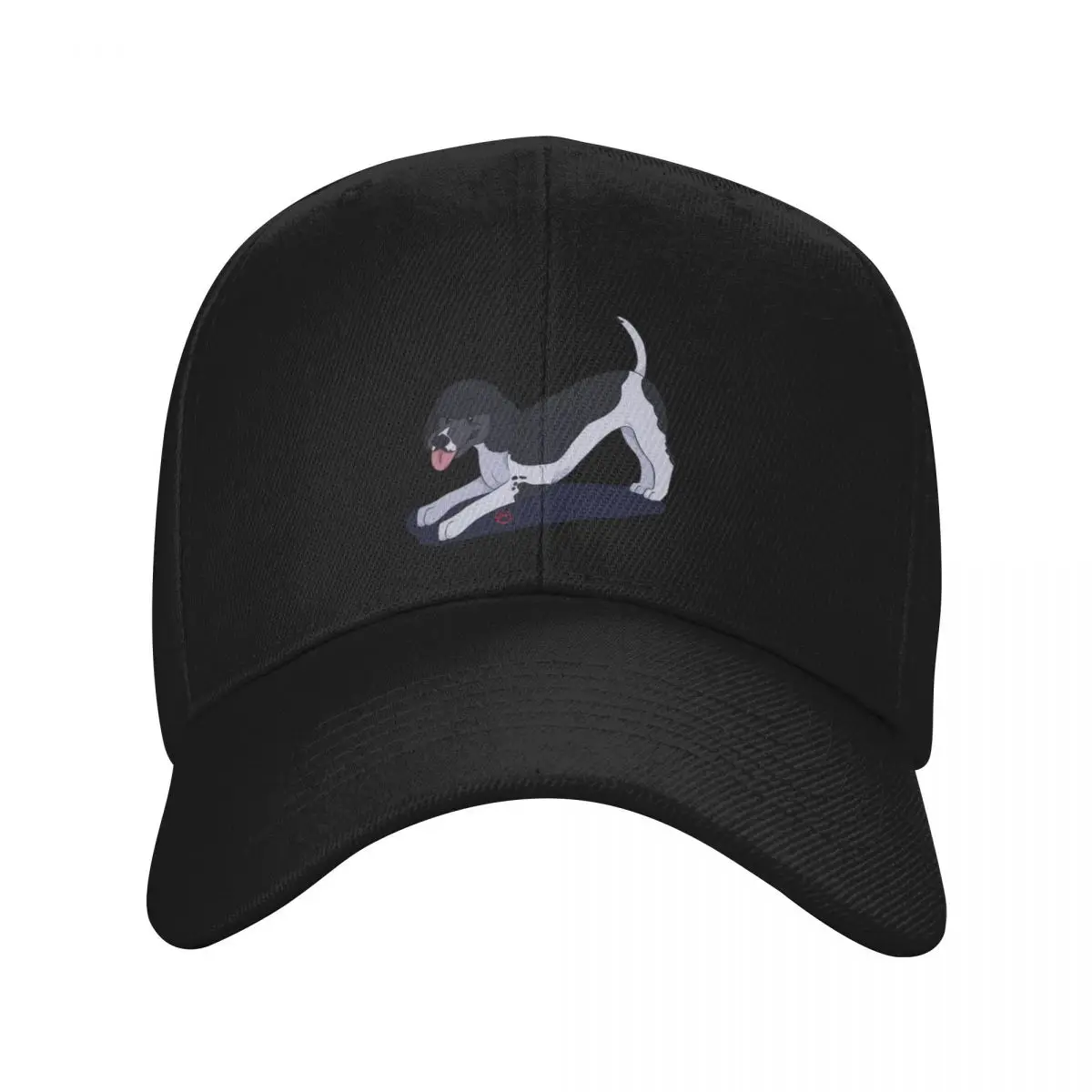 

Puppy Love 2: Poodle (Black Parti) Baseball Cap Designer Hat funny hat Female Men's