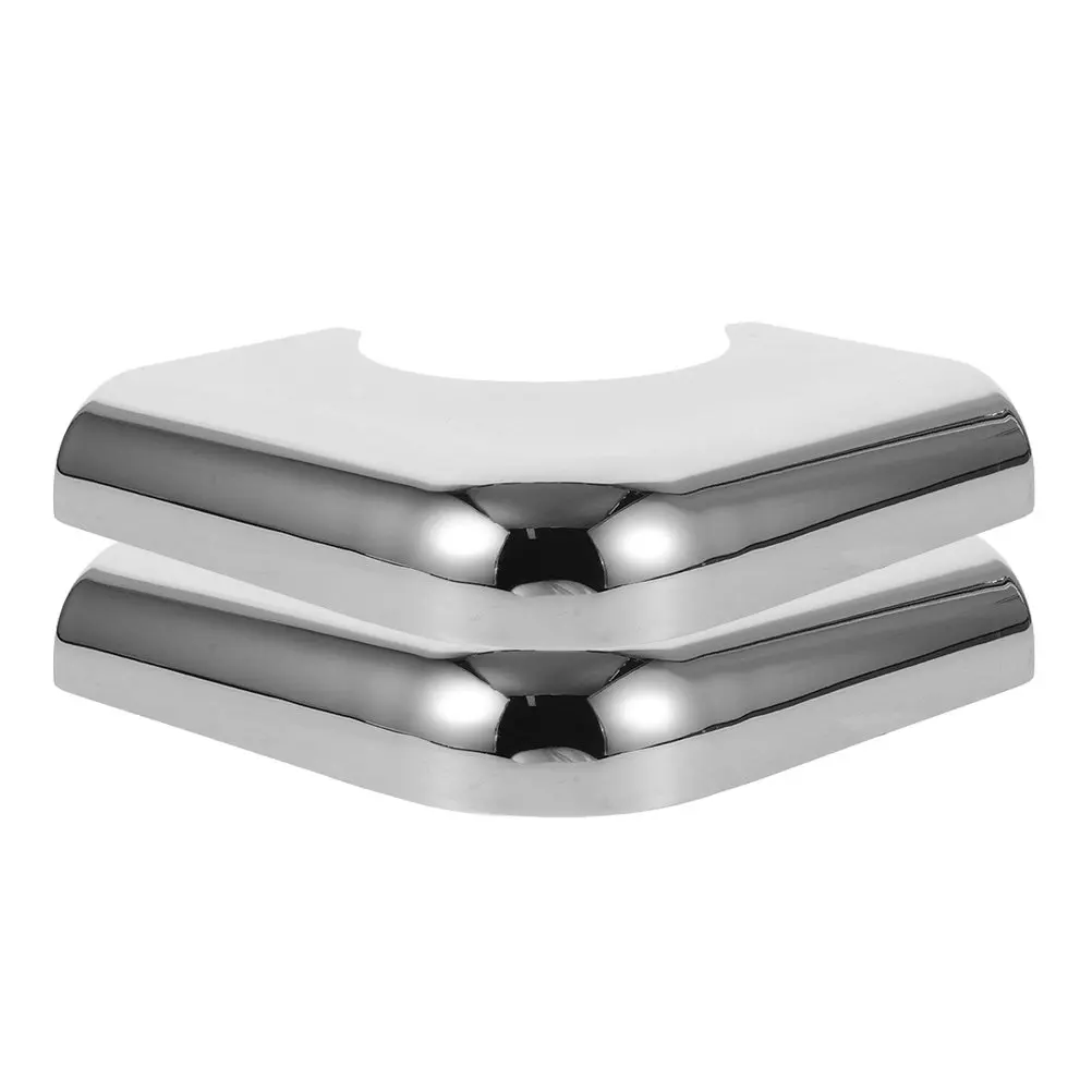 2Pcs Pool Table Corner Guards Metal Protective Corner Bumpers Billiard Table Replacement Parts Easy Install for Home Club Bar