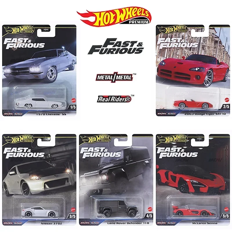 Mattel Hot Wheels Car Premium 2024 1/64 Fast & Furious - Mix 5 (J) Collectible Car Toys Diecast Vehicle Gift