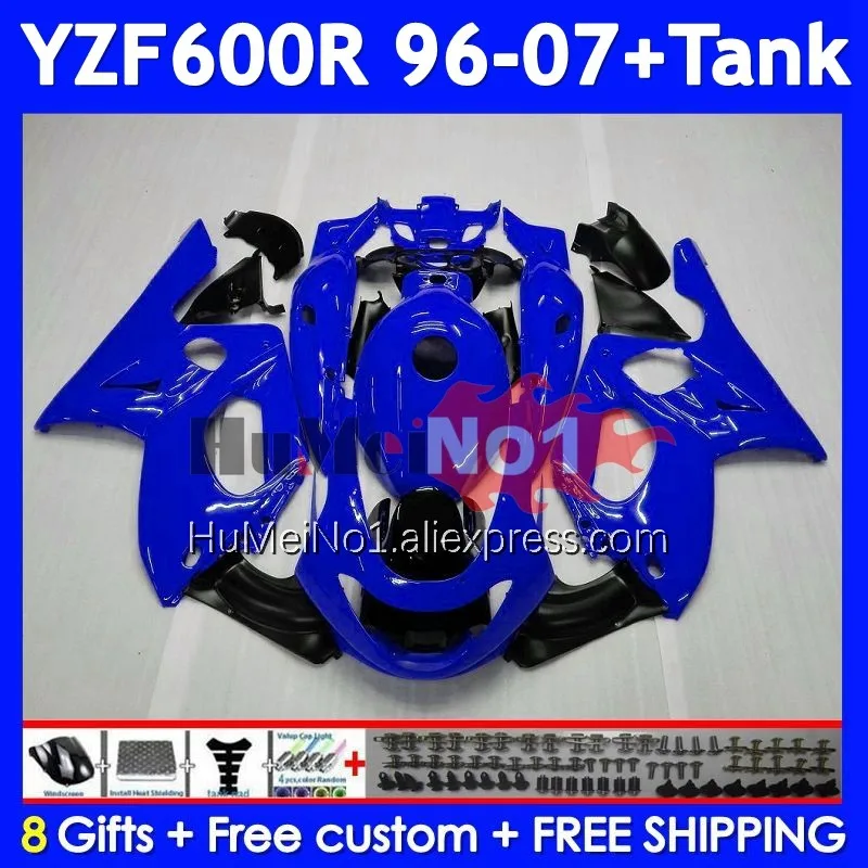 OEM Thundercat For YAMAHA YZF 600R YZF-600R 352No.124 YZF600R blue gloss 96 97 98 99 00 01 2002 2003 2004 2005 2006 2007 Fairing