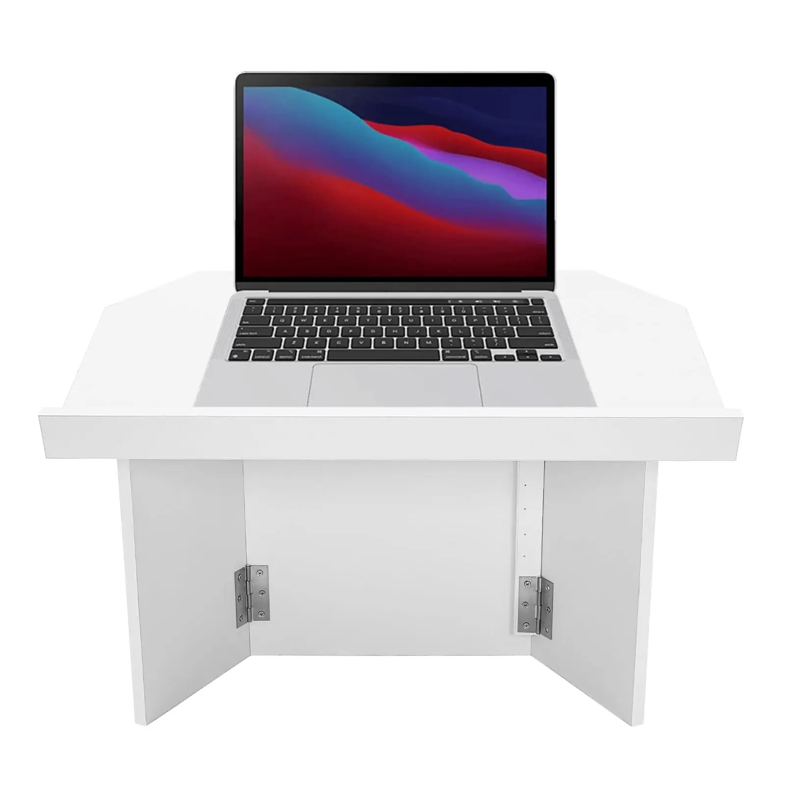 

Foldable Tabletop Podium Portable Presentation Podium, Desktop Lectern Teacher Speaker Lecture, Laptop Computer Book Holder for
