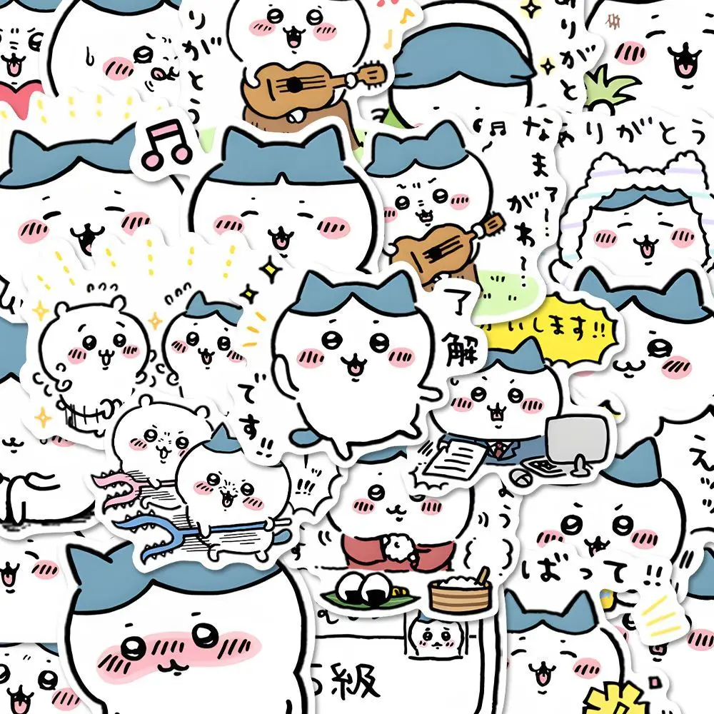 48/96pcs Cute Chiikawa Stickers Cartoon Laptop Phone Case Luggage Fridge DIY Decal Graffiti Waterproof Sticker Kid Toy gift