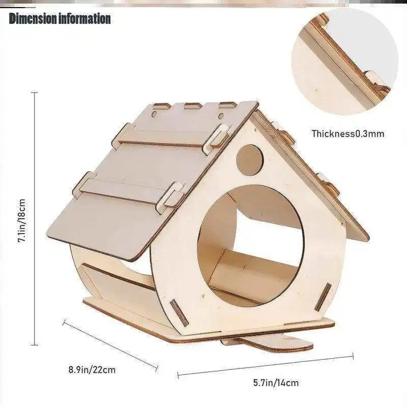 

Handmade DIY Accessories Work In Progress Cage Assembly Splicing Production Bird Nest Simple