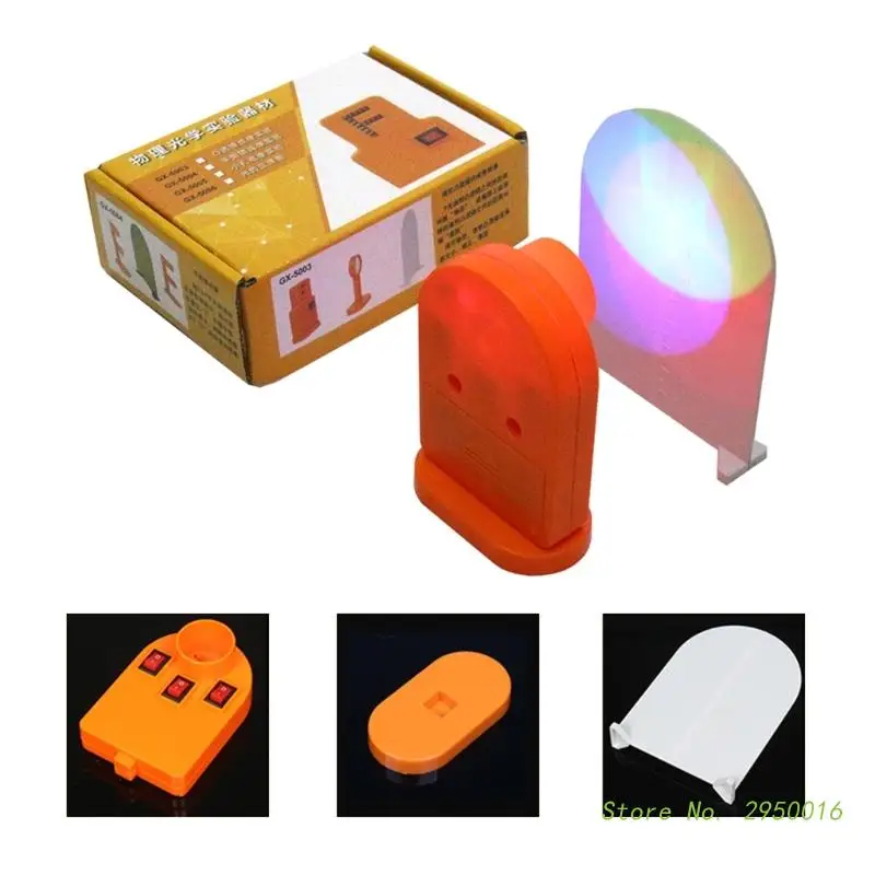 

Optical Experiment Kits Three Primary Color Light Experimental Set Basic Physics Teaching Aid for Junior School Students