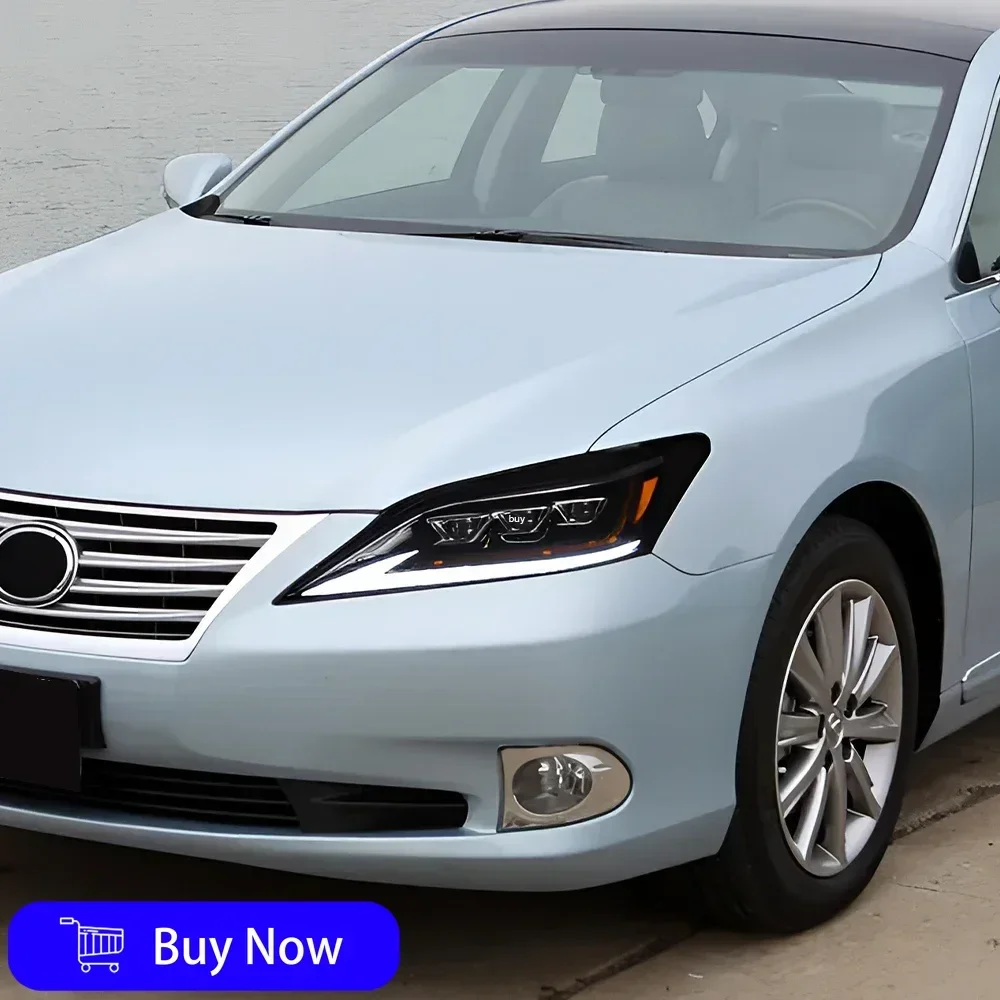 

For Lexus ES 2006-2012 Car Front Lamps Assembly Upgrade LED Auto Headlights High Configuration 3 Projector Lens Accessories