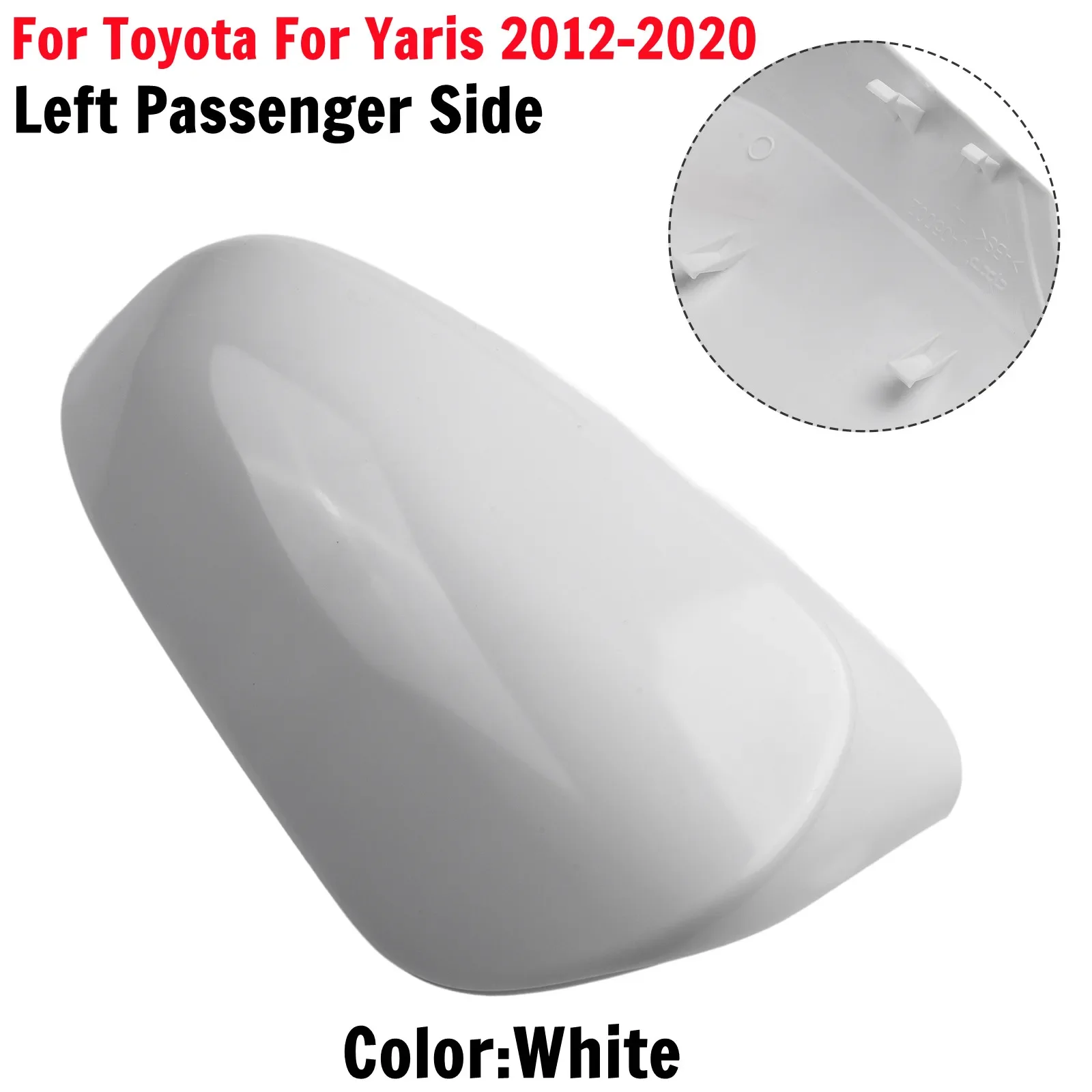 Coprispecchietto Laterale Per Yaris 2020-2024 – Grigio Sinistro, Protezione Anti Pioggia E UV