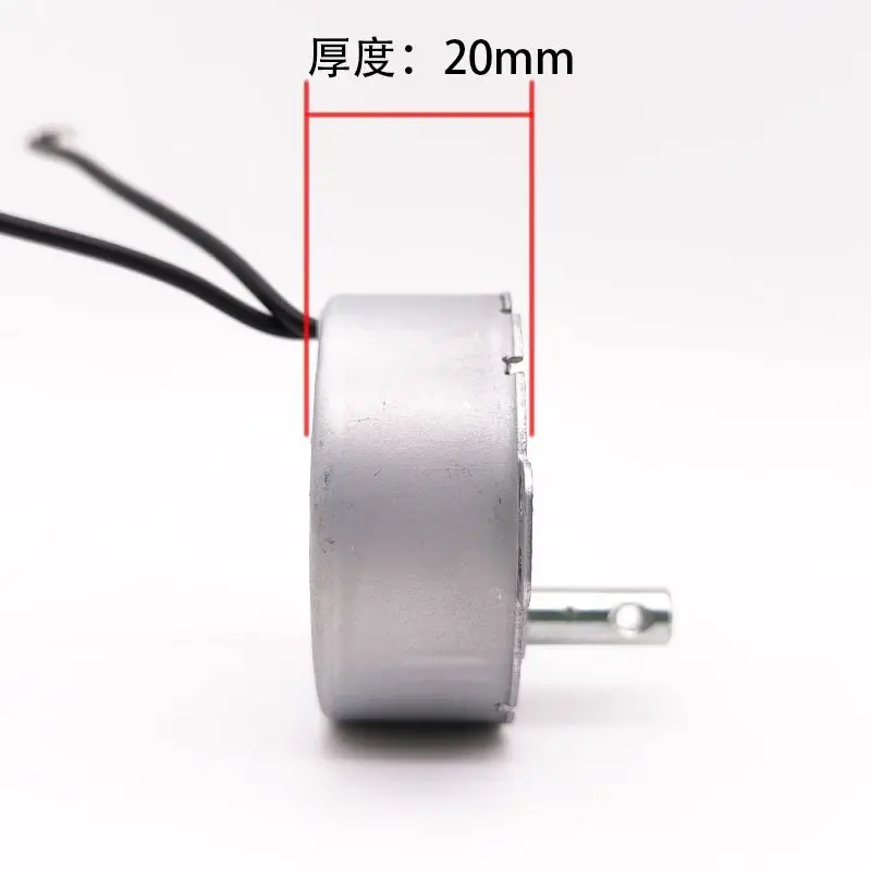 1PCS Fan, Light Box Synchronous Motor TY-50B  110V-120V /4W /3 Rpm Shaft Diameter 7MM