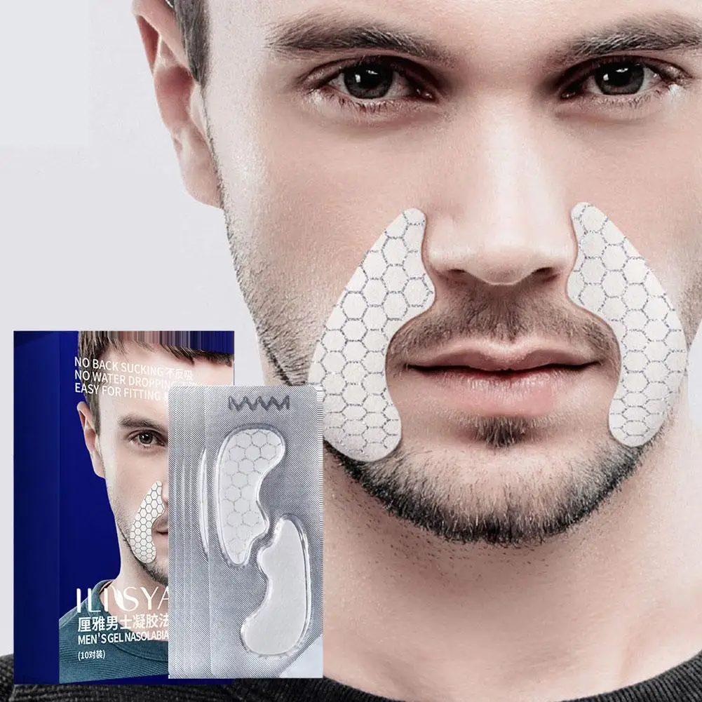 Opaska przeciwzmarszczkowe na czoło dla mężczyzn łatki na twarz z kolagenem plastry na twarz na czoło i na oczy, zapobiegające starzeniu, drobne linie, gładkie podkładki