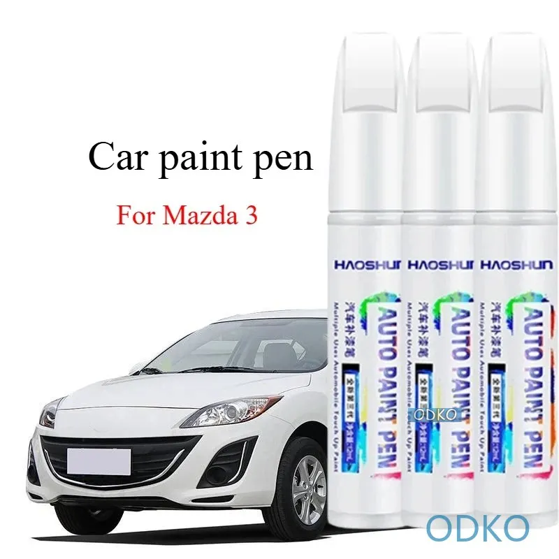 For Mazda 3 Star Car Paint Pen Fashion Silver Scratch Repair Artifact Xuanyunbai Original Car Paint Anti-rust Hand Spray