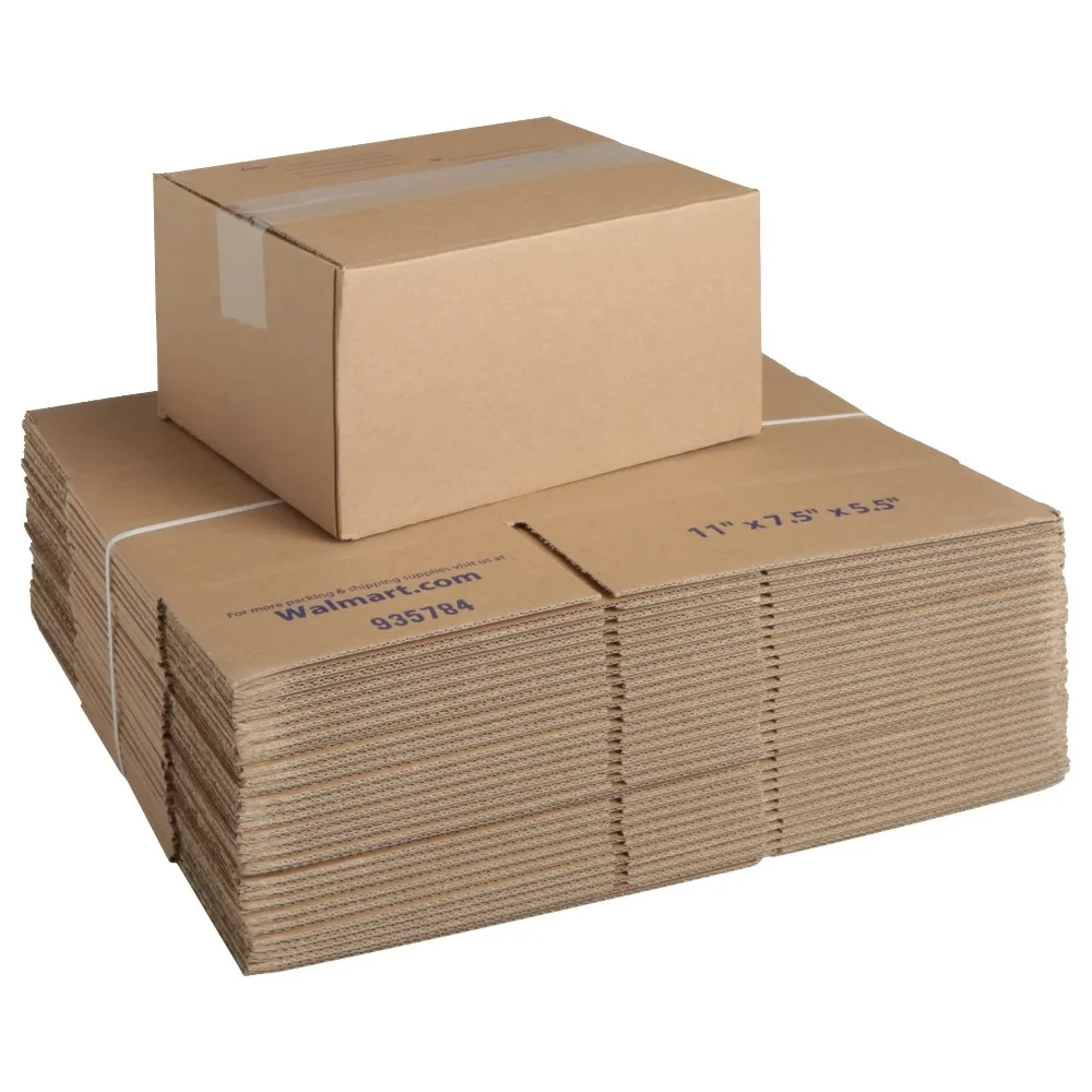 

Recycled Corrugated Cardboard Shipping Boxes 11 x 7.5 x 5.5 Inches Small Moving Mailer Pack of 30 for Ecommerce Storage Packing Shipping