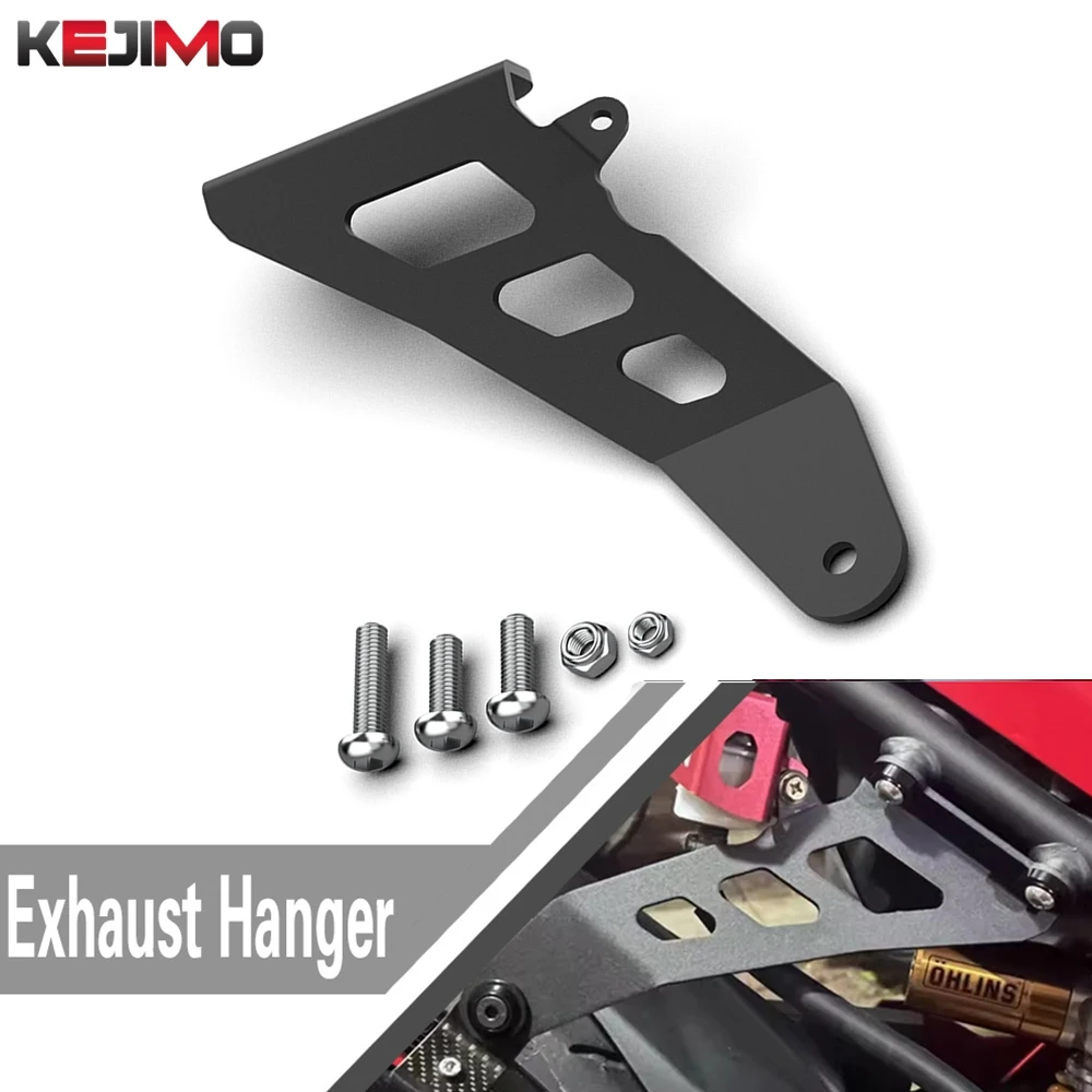 

Motorcycle Accessories For KAWASAKI NINJA 400 Ninja400 2018-2023 2024 2025 ninja500 / Z500 Spare Exhaust Hanger Bracket Parts