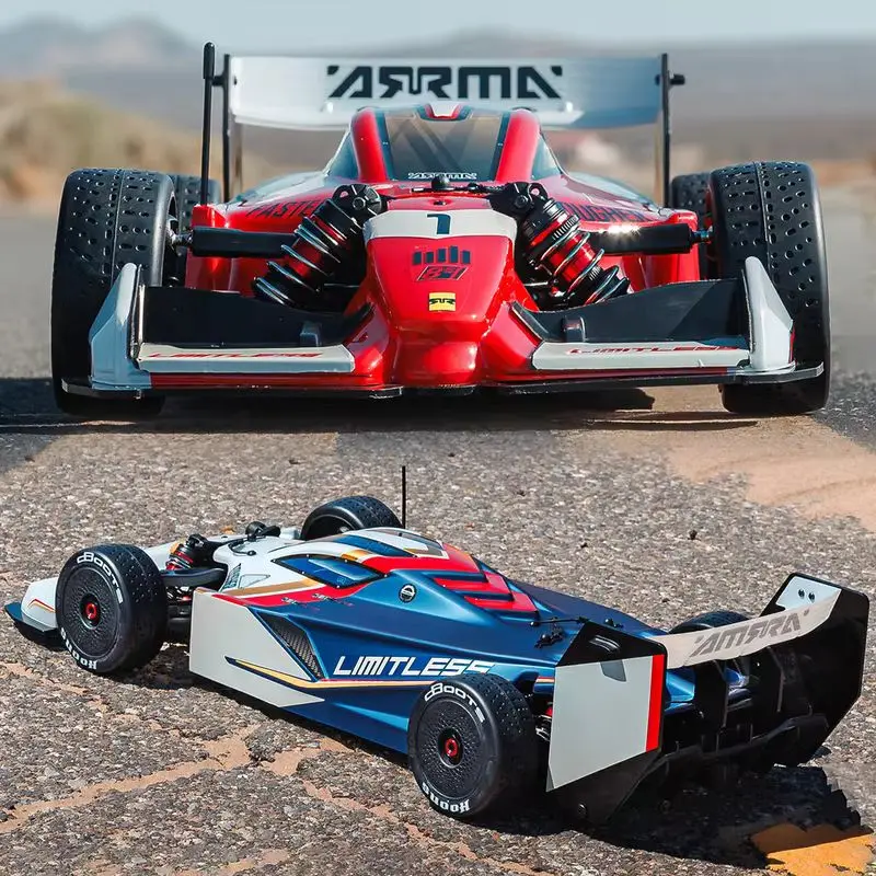 

ARRMA 1/7 F1 LIMITLESS 8S AVC Formula Полный привод Бесщеточный Speed King 193 км/ч Электрический гоночный автомобиль с дистанционным управлением
