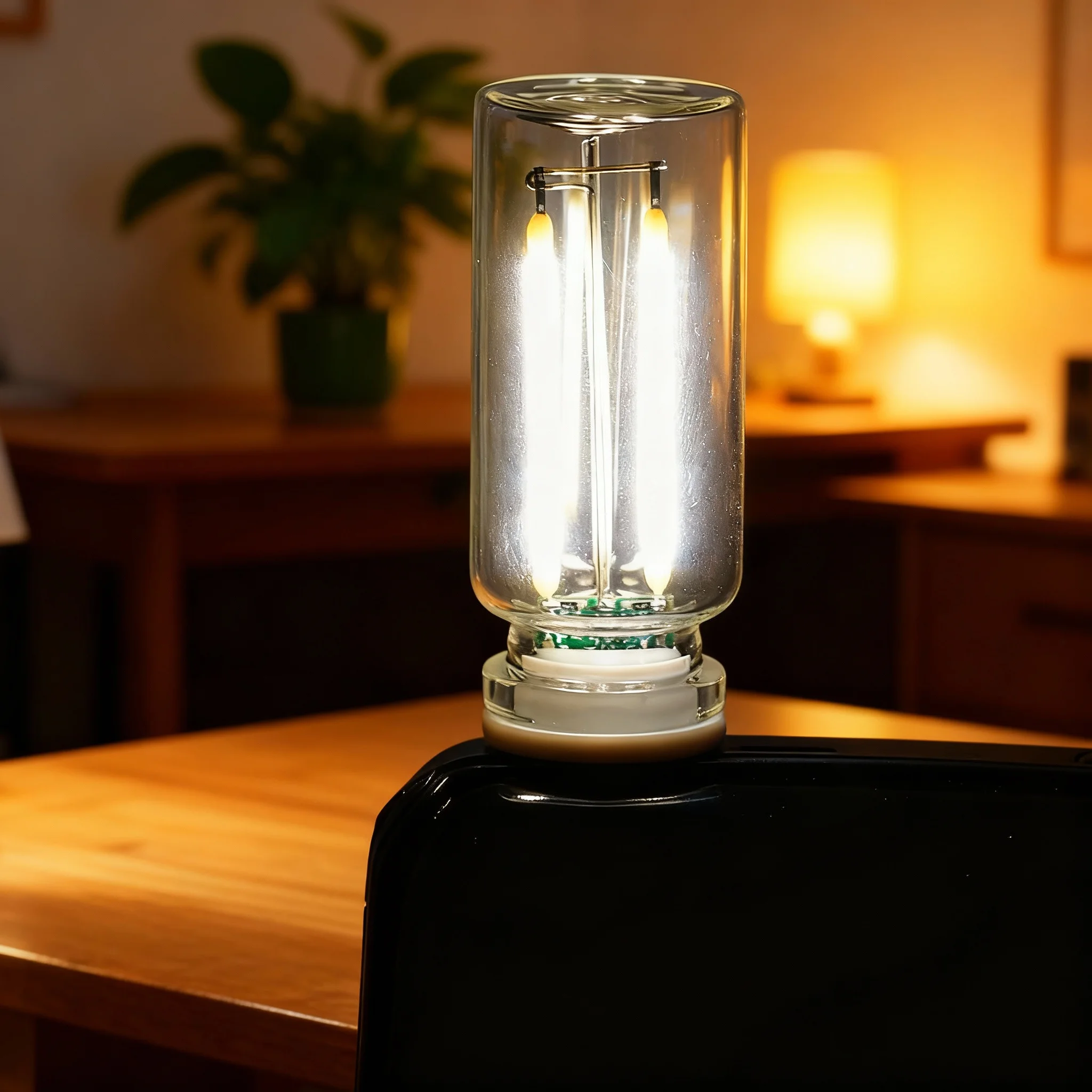 

Touch Dual Filament LED Filament Touch Dimming Bulb 5V New LED Edison Bulb Night Light Camping Incandescent Decorative