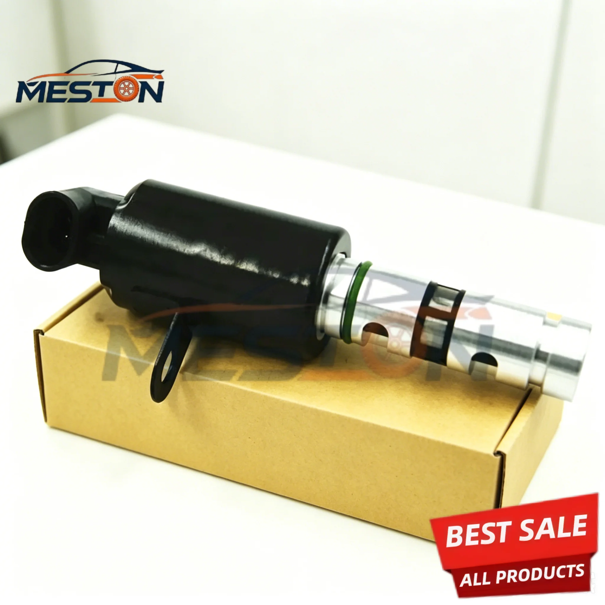 NEW 2PCS Left Right VVT Timing Oil Control Valve For Hyundai Santa Fe Kia Optima Rondo 2.7L 24355-3E000 24356-3E000