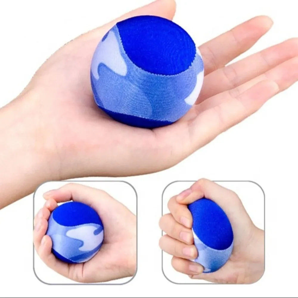 Squeezable Water Bounce Ball 5,5 cm Water Surf Elastic Ball Soft TPR Bounce Vibrating Ball Kids Adult